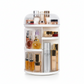 Rotating White Makeup Organizer 💄✨