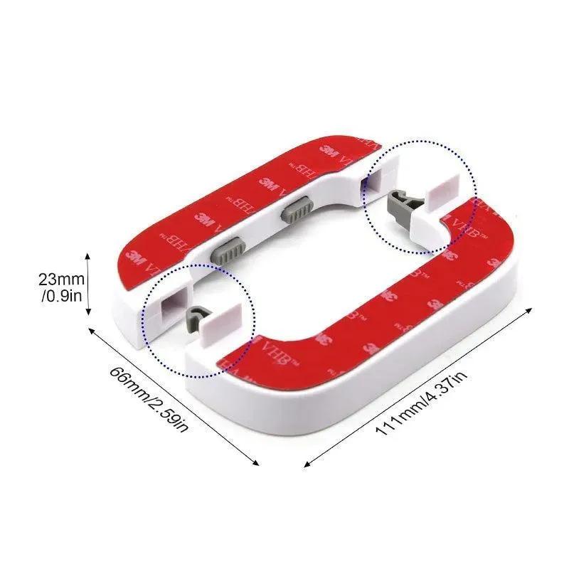 🔒 White Fridge Lock | One-Hand Use